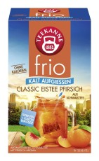 Teekanne frio® Classic - Eistee Pfirsich - 18 Beutel Tee Eistee Pfirsich 18 Beutel à 2,5 g