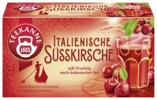 Teekanne Italienische Süsskirsche Tee - 20 Beutel Tee Italienische Süsskirsche 20 Beutel à 2,25 g