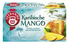 Teekanne Karibische Mango Tee - 20 Beutel Tee Karibische Mango 20 Beutel à 2,25 g