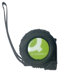 Q-Connect® Taschenbandmass 350 Profi Plus - 5 Meter Bandmaß 5 m Stahlmaßband lackiert 19 mm mm/mm