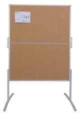 Franken Moderationstafel PRO - 120 x 150 cm, Kork/Kork, klappbar Moderationstafel 120 cm 150 cm