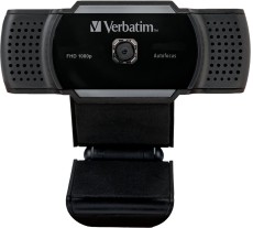 Verbatim Webcam AWC-01 - Full HD 1080p, schwarz Webcam USB 2.0 max. 2560 x 1440, 30 fps 75°