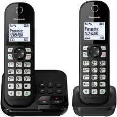 Panasonic Komfort-Telefon KX-TGC462GB - schnurlos, schwarz Telefon schwarz