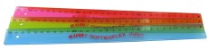 KUM® Lineal Softie Flex Lefty - 30 cm, Kunststoff, Linkshänder Plastiklineal 30 cm mm-Teilung