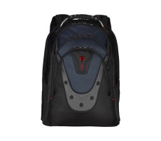 WENGER® Laptoprucksack Ibex 17 schwarz Laptoprucksack schwarz / blau 91% Polyester + 9% PVC