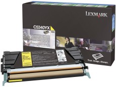 Lexmark Original Lexmark Toner-Kit gelb extra High-Capacity return program (00C5340YX,0C5340YX,C5340YX)