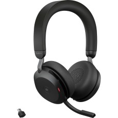 Jabra Headset Evolve2 75 MS Stereo Black, USB-C Headset schwarz Stereo USB-C