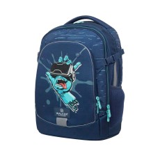 walker® Schulrucksack Fame - Grafitti Hand dark blue Schulrucksack Fame Grafitti Hand 30 cm 44 cm