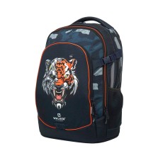 walker® Schulrucksack Fame - Cyber Tiger anthracite Schulrucksack Fame cyber Tiger 30 cm 44 cm