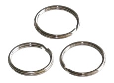 WEDO® Schlüsselring - Ø 30mm, Metall, silber Schlüsselring 30 mm Metall