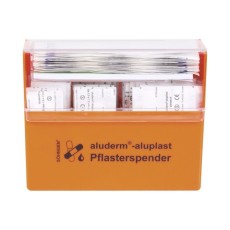 SÖHNGEN® aluderm®-aluplast Pflasterspender - gefüllt, orange Pflaster Pflasterspender orange