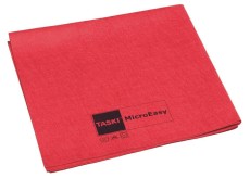 TASKI MicroEasy Mikrofasertuch - rot, 5 Stück Mikrofasertuch 37 x 38 cm rot 5 Stück