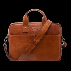 Pride and Soul® Laptoptasche SURPRISE - cognac Laptoptasche cognac Leder 320 x 220 x 20 mm