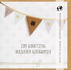 Geburtstagskarte Moments - inkl. Umschlag Mindestabnahmemenge - 3 Stück Geburtstagskarte Geburtstag