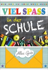 Schulanfangskarte Geldscheinfach - inkl. Umschlag Mindestabnahmemenge - 5 Stück. Glückwunschkarte