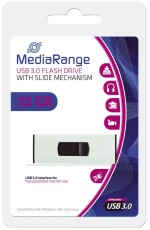 MEDIARANGE USB Speicherstick 3.0 - 32 GB inkl. Schlüsselanhänger USB Stick 32 GB 70 MB/s 20 MB/s