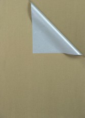 ZÖWIE Secare Rolle 2-Color Geschenkpapier - 70 cm x 250 m, gold/silber Geschenkpapier neutral 70 cm