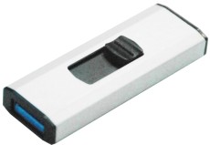 Q-CONNECT USB Stick 3.0 super speed, 128GB USB Stick 128 GB USB 3.0 80 MB/s 25 MB/s silber