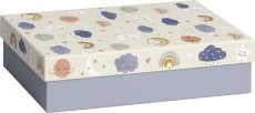 STEWO Geschenkkarton Baby Hiroko - 24 x 6 x 16,5 cm Mindestabnahmemenge - 4 Stück. Hiroko Baby 6 cm