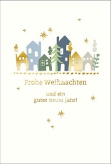 D.T. Weihnachtskarte - inkl. Umschlag Mindestabnahmemenge - 5 Stück. Grußkarten inkl. Umschlag