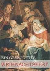 Weihnachtskarte heilig - inkl. Umschlag Mindestabnahmemenge - 5 Stück. Grußkarten Weihnachten