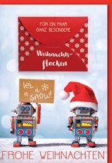 Grußkarte Weihnachten Geldscheinfach - inkl. Umschlag Grußkarten Weihnachten inkl. Umschlag