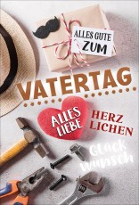 Vatertagskarte - inkl. Umschlag Mindestabnahmemenge - 5 Stück. Glückwunschkarte Vatertag 1 Stück