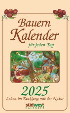 Bauernkalender Leben im Einklang... - 13 x 21 cm Abreißkalender 2025 1 Tag / 1 Seite 13 cm 21 cm