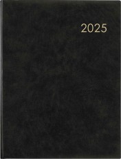 ZETTLER Wochenbuch 728 - 1 Woche/2 Seiten, 21 x 26,5 cm, 128 Seiten, anthrazit Saisonartikel 2025