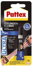 PATTEX Sekundenkleber Ultra Gel - 3 g Sekundenkleber 3 g