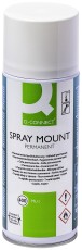 Q-CONNECT Sprühkleber Quick Mount - 400 ml, farblos Sprühkleber 400 ml