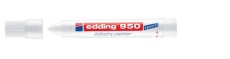 EDDING 950 Spezialmarker industry painter - 10 mm, weiß Industriemarker weiß 10 mm Rundspitze