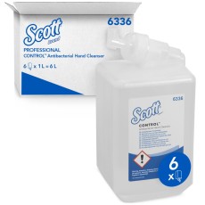 SCOTT Antibakterielle Waschlotion - Kartusche, 6 x 1000 ml Flüssigseife 6 x 1.000 ml Kartusche