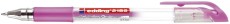 EDDING 2185 Gelroller - 0,7 mm, pink-metallic Gelschreiber metallic pink 0,7 mm