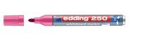 EDDING 250 Boardmarker - nachfüllbar, 1,5 - 3 mm, rosa Boardmarker rosa 1,5 - 3 mm Rundspitze