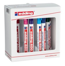 EDDING 400 Permanentmarker - nachfüllbar, 1 mm, 10 Stück sortiert Permanentmarker sortiert