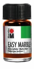 MARABU easy marble - Orange 013, 15 ml Marmorierfarbe orange 15 ml Wetterfest & Lichtbeständig