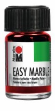 MARABU easy marble - Kirschrot 031, 15 ml Marmorierfarbe kirschrot 15 ml