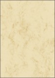 SIGEL Marmor-Papier, beige, A4, 90 g/qm, 25 Blatt Design Papier 25 Blatt 90 g/qm beige