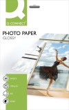 Q-Connect® Inkjet-Photopapiere - A4, hochglänzend, 180 g/qm, 20 Blatt Fotopapier A4 A4 Inkjet