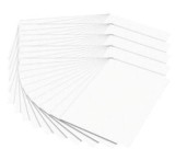 Folia Fotokarton - A4, weiß Mindestabnahmemenge - 50 Blatt. Fotokarton weiß 21 x 29,7 cm 300 g/qm