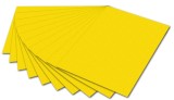 Folia Fotokarton - A4, gelb Mindestabnahmemenge - 50 Blatt. Fotokarton gelb 21 x 29,7 cm 300 g/qm
