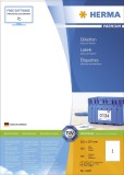 Herma 4428 Etiketten Premium A4, weiß 210x297 mm Papier matt 100 St. Universaletiketten rechteckig