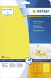 Herma 5148 Etiketten A4 neon-gelb 210x297 mm Papier matt 20 St. HERMA SPECIAL A4 Neon-Etiketten