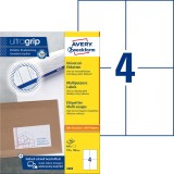 Avery Zweckform® 3483 Universal-Etiketten ultragrip - 105 x 148 mm, weiß, 400 Etiketten, permanent