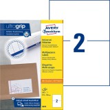Avery Zweckform® 3655 Universal-Etiketten ultragrip - 210 x 148 mm, weiß, 200 Etiketten, permanent