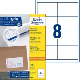 Avery Zweckform® 3660 Universal-Etiketten ultragrip - 97 x 67,7 mm, weiß, 800 Etiketten, permanent
