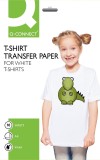 Q-Connect® T-Shirt Transferfolie - A4, 0,10 mm, 10 Folien Bügelfolie A4 0,10 mm 10 Folien