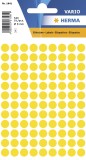 Herma 1841 Vielzwecketiketten - gelb, Ø 8 mm, matt, 540 Stück Farb-/Markierungs-Punkte ø 8 mm 540