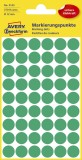 Avery Zweckform® 3143 Markierungspunkte - Ø 12 mm, 5 Blatt/270 Etiketten, grün Markierungspunkte